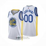 Camiseta Golden State Warriors Personalizada Association 2024-25 Blanco