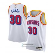 Camiseta Golden State Warriors Stephen Curry NO 30 Classic 2024-25 Blanco