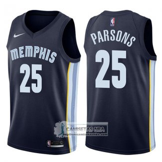 Camiseta Grizzlies Chandler Parsons Icon 2017-18 Azul