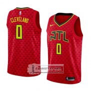 Camiseta Hawks Antonius Cleveland Statement 2018 Rojo