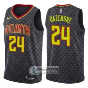 Camiseta Hawks Kent Bazemore Icon 2017-18 Negro