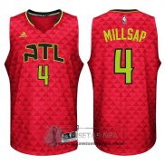 Camiseta Hawks Millsap Rojo