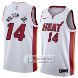 Camiseta Heat Derrick Walton Jr. Association 2018 Blanco