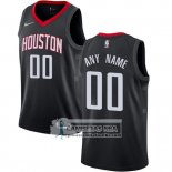 Camiseta Houston Rockets Personalizada 2017-18 Negro