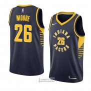 Camiseta Indiana Pacers Ben Moore Icon 2018 Azul