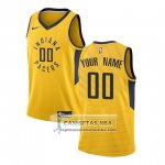Camiseta Indiana Pacers Personalizada Statement 2017-18 Amarillo
