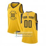 Camiseta Indiana Pacers Personalizada Statement 2017-18 Amarillo