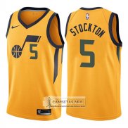 Camiseta Jazz David Stockton Statement 2017-18 Amarillo