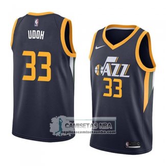 Camiseta Jazz Ekpe Udoh Icon 2018 Azul