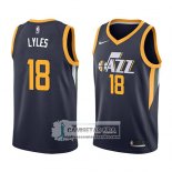 Camiseta Jazz Jairus Lyles Icon 2018 Azul