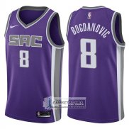 Camiseta Kings Bogdan Bogdanovic Icon 2017-18 Violeta