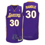 Camiseta Lakers Randle Purpura