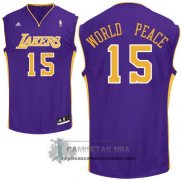 Camiseta Lakers World Peace Purura
