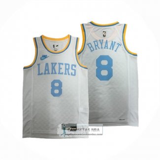 Camiseta Los Angeles Lakers Kobe Bryant NO 8 Classic 2022-23 Blanco