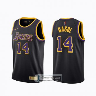 Camiseta Los Angeles Lakers Marc Gasol Earned 2020-21 Negro