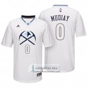 Camiseta Manga Corta Nuggets Mudiay Blanco