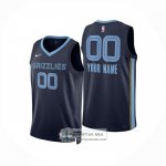 Camiseta Memphis Grizzlies Personalizada Icon 2024-25 Azul