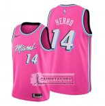 Camiseta Miami Heat Tyler Herro Earned 2018-19 Rosa