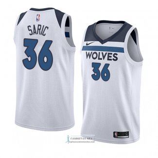 Camiseta Minnesota Timberwolves Dario Saric Association 2018 Bla