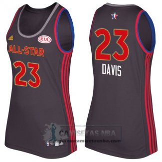 Camiseta Mujer All Star 2017 Davis Pelicans Carbon