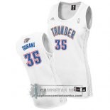 Camiseta Mujer Thunder Durant Blanco