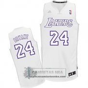 Camiseta Navidad Lakers Bryant 2012 Blanco