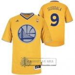 Camiseta Navidad Warriors Iguodala 2013 Amarillo