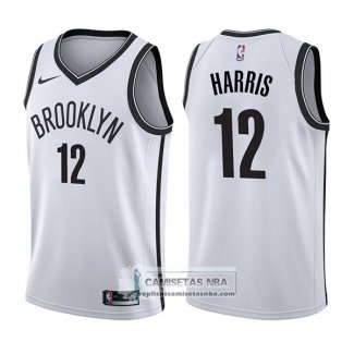 Camiseta Nets Joe Harris Association 2017-18 Blanco