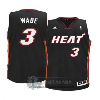 Camiseta Nino Heats Wade Negro