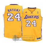 Camiseta Nino Lakers Bryant Amarillo