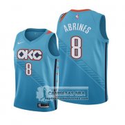 Camiseta Nino Oklahoma City Thunder Alex Abrines Ciudad Edition 2018-19 Azul