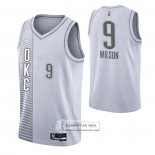 Camiseta Oklahoma City Thunder D.J. Wilson NO 9 Ciudad 2021-22 Blanco
