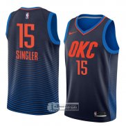 Camiseta Oklahoma City Thunder Kyle Singler Statement 2018 Azul