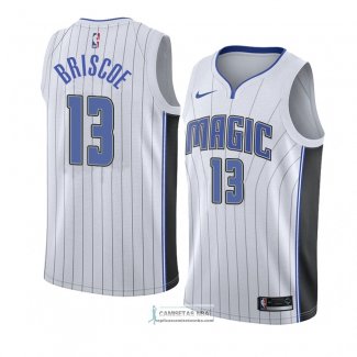 Camiseta Orlando Magic Isaiah Briscoe Association 2017-18 Blanco