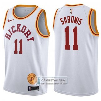 Camiseta Pacers Domantas Sabonis Classic 2017-18 Blanco