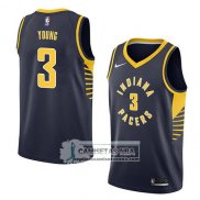 Camiseta Pacers Joe Young Icon 2018 Azul