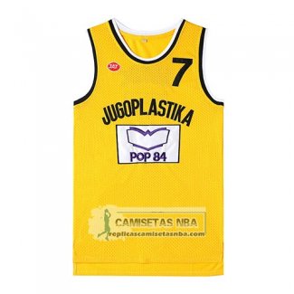 Camiseta Pelicula Jugoplastika Kukoc Amarillo