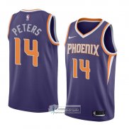 Camiseta Phoenix Suns Alec Peters Icon 2018 Violeta2