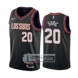 Camiseta Phoenix Suns Dario Saric Ciudad Negro