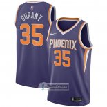 Camiseta Phoenix Suns Kevin Durant NO 35 Icon Violeta