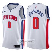 Camiseta Pistons Andre Drummond Association 2017-18 Blanco