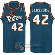 Camiseta Pistons Stackhouse Azul