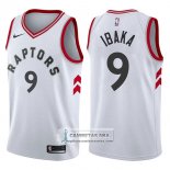 Camiseta Raptors Serge Ibaka Association 2017-18 Blanco