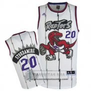 Camiseta Retro Raptors Stoudamire Blanco