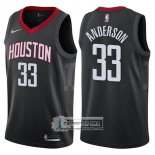 Camiseta Rockets Ryan Anderson Statement 2017-18 Negro