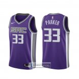 Camiseta Sacramento Kings Jabari Parker Icon Violetan