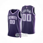 Camiseta Sacramento Kings Personalizada Ciudad 2025 26 Violeta