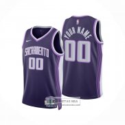 Camiseta Sacramento Kings Personalizada Ciudad 2025 26 Violeta