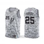 Camiseta San Antonio Spurs Jakob Poeltl Earned Camuflaje