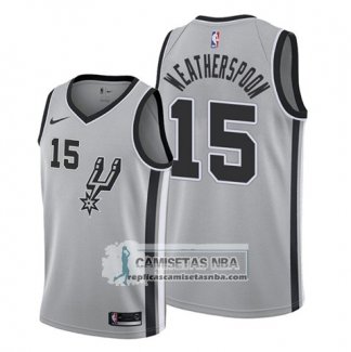 Camiseta San Antonio Spurs Quinndary Weatherspoon Statement 2019-20 Gris